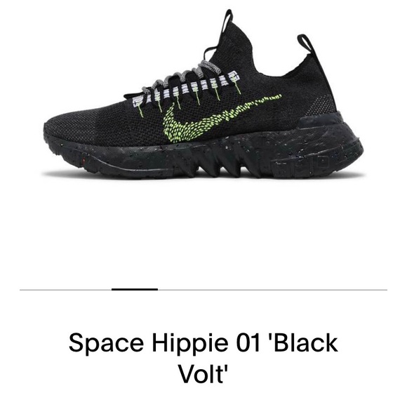 Nike space hippie 01 “black volt” NEVER BEEN WORN - Picture 2 of 3